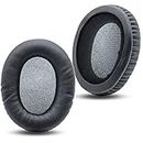 HTINDUSTRY Comfortable Replacement Earpads Cushions Compatible with Mpow 059/H1/H5 Bluetooth Headphones Ear Pads with Softer Leather Foam