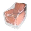 Graunton Furniture Cover – Dust-Proof Moving Storage Bag for Chairs, Recliners, & Moving Boxes – Clear & Odorless Plastic Bag for Moving– 4mil Thick Chair Cover – 34W x 42D x 42H Inches