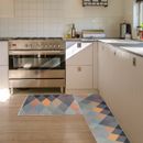2Pcs/Set Kitchen Mat Non-Slip Waterproof Anti-Oil Home Door Floor Rug Carpet AU