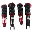 Red Coilover Kits For Honda Accord 1990-1997 Adjustable Height Shock Absorbers