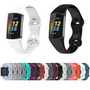 For Fitbit Charge 5 Slim Strap Small Wrist TPU Strap Men Women Wristband Fit