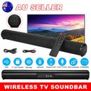 Powerful Sound Bar Bluetooth 5.0 TV Theater Subwoofer Soundbar 4 Speaker Remote