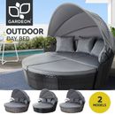 Gardeon Outdoor Sun Lounge Setting Furniture Sofa Wicker Day Bed Patio Garden