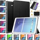 Magnetic Flip Leather Smart Stand Case Cover For Samsung Galaxy Tab E 9.6" 2015