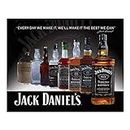 Jack Daniels Evolution- Bar Sign Wall Art, We Make The Best We Can- Vintage Wall Decor Print, Great Retro Addition To Man Cave Decor, Dorm Decor, Or Garage Decor. Great Gift For JD Fans. Unframed-8x10