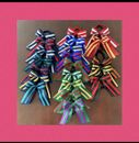 School/Sports Girls Hair Accessory 10cm Cheer Bow Hair Tie 22 Colours
