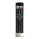 7SEVEN® Compatible for VU TV Remote and Replacement of Original iconium pixelight 4K Smart Android LED UHD HD vu remotes of Any Models or inches TV with Netflix YouTube Prime Video HOTstar Hotkeys