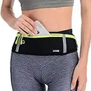 USHAKE Slim Running Belt, Bounce Free Pouch Bag, Fanny Pack Workout Belt Sports Waist Pack Belt Pouch for Apple iPhone XR XS 8 X 7+ Samsung Note Galaxy in Running Walking Cycling Gym-03