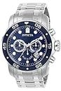Invicta Men's 0070 Year-Round Analog Casual Silver Watch