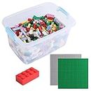Katara 1827 Set De 1264 Briques Compatibles Avec Lego, Sluban, Papimax, Q-Bricks, Avec 2 Plaques Et Boîte - Multicolore