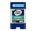 Right Guard Sport 3D Odor Defense, Anti-Perspirant Deodorant Clear Gel, Fresh 3 oz (Pack of 5)