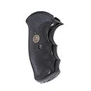 Pachmayr S&W Grips for K and L Frame Round Butt Black (03266)