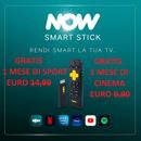 Chiavetta Now TV Smart Stick NowTV Netflix Prime Video 1 Mese SPORT e CINEMA