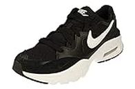 Nike Women's Air Max Fusion Running Shoes, Black/White, 8.5