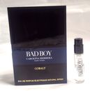 Carolina Herrera Bad Boy Cobalt Eau De Parfum 1.5ml perfume sample spray, NEW