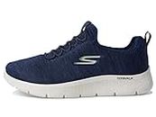 Skechers Men's Gowalk Flex-Athletic Slip-on Casual Walking Shoes with Air Cooled Foam Sneakers, Navy/Blue 2, 11