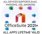 OfficeSuite Professional Plus(6 Users LIFETIME) For all Devices MAC, WINDOWS, ANDROID, iOS (OFFLINE + ONLINE pack) (LIFETIME VALID)
