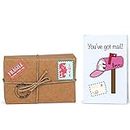 Kaameri Bazaar You've got Mail - Tiny Hamper for Girlfriend/Boyfriend/Husband/Wife/Fiance to Gift on Birthday/Anniversary- Multi Color
