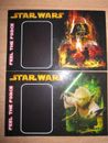 STAR WARS PROMO WALMART EXCLUSIVE SET OF 2 MINT FEEL THE FORCE CARDS "SCANNER"