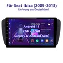 Für Seat Ibiza IV 6J 6P 2009-2013 Autoradio GPS Sat Navi WIFI BT Android Carplay