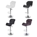 Modern Home Kitchen Counter Dining Room PU Leather Bar Stools Chair with Backs 