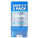 Clear Gel Cool Wave Antiperspirant and Deodorant 2 count 3.8 oz