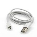 Vikefon For Samsung Galaxy J7 J7 Nxt - USB Data Sync and Charging Cable (1 Meter)(White)