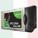 We CAM SmartCam Modulo di DIGIQuest – modulo HD CI+ WiFi con tasto WPS per la ricezione di canali HD/4K italiani via satellite Eutelsat HotBird 13,0° est (senza scheda TiVuSat)