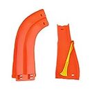 Replacement Parts for Ultimate Garage - Hot Wheels Ultimate Garage Vehicle Playset FTB69 ~ Replacement Track Bag ~ Includes 2 Orange Tracks ~ PR and QP