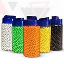 Premium 6mm Airsoft BB Pellets - High Grade 0.10g Ammo for Accurate and Environmentally Friendly Shooting - Pack of 2000 Bullets *RANDOM COLOUR* (Pack of 1)