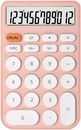 Pink Office Supplies for Women, Cute Desk Accessories,  Desk Calculator, Cute Sm