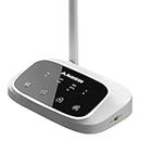 Avantree Oasis B Bluetooth 5.0 Receptor Transmisor Emisor de Largo Alcance para TV, Adaptador de Audio Inalámbrico aptX de Baja Latencia para 2 Auriculares, Doble Enlace, RCA AUX óptico