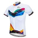 Moxilyn Men's Quick-Dry Cycling Jersey Cycling Clothing Bicycle Shirt for Riding Bike Shirts Comfortable MTB Jersey Short Sleeve Jacket