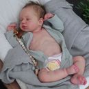 Sleeping 19in Lifelike Newborn Reborn Doll Baby Full Silicone Body