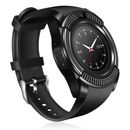 Mujeres Hombres Smart Watch Impermeable Bluetooth Reloj de pulsera desbloqueado teléfono para Android