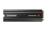 Samsung Electronics 980 PRO SSD with Heatsink 2TB PCIe Gen 4 NVMe M.2 Internal Solid State Hard Drive, Heat Control, Max Speed, PS5 Compatible, MZ-V8P2T0CW