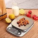 GADGETRONICS Digital Kitchen Weight Scale Food Weight Machine For Health, Fitness, Home Baking & Cooking (10 Kgs, 1 Year Warranty & Batteries Included), Black