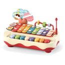 Kids Xylophone Musical Instrument Toy Multifunctional Piano Keyboard Learn Gift