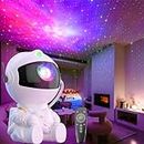 Astronaut Galaxy Star Projector, Starry Sky Night Light for Bedroom, LED Nebula Lights with Flexible Projection Angle, Room Decor, Holiday & Birthday Gifts for Family & Lovers