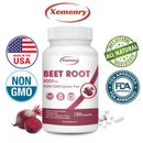 Beet Root 8000mg - Aids in Healthy Circulation, Heart, Blood Pressure Support