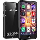 AGPTEK 80GB MP3 Player with Bluetooth and WiFi, 3.5" Full Touch Screen MP4 Player with Spotify, Android Online Music Player with Speaker, FM Radio, Expandable Up to 128GB