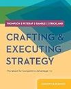 Crafting and Executing Strategy: Concepts and Readings by Thompson, Arthur Published by McGraw-Hill/Irwin 19th (nineteenth) edition (2013) Paperback