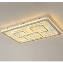 Moderne LED Deckenleuchte Unterputz Kristall Kronleuchter Lampe Wohnzimmer Bett UK