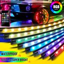 RGB Luces LED Para Carro Coche Exterior De Colores Decorativas accesorios luz