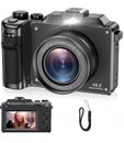 Cámara digital 4K cámara compacta fotografía 48MP cámara vlogging con Wifi 48mp