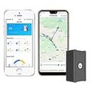 4G GPS Tracker for Vehicle，GPS Tracker for Kids, Dogs, Motorcycle,10S Instant Updates, 6000mAh Rechargeable Battery,Geo-Fence,Remote Anti Theft,Monthly Fee Required Full Global Coverage