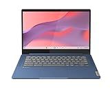 Lenovo IP Slim 3 14'' Full HD Chromebook Laptop - (MediaTek Kompanio 520, 8GB RAM, 128GB eMMC, ChromeOS, WiFi 6) - Abyss Blue, Esclusiva Amazon