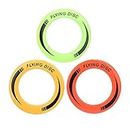 Topways Flying Rings, Kids Outdoor Sports Toy, Funny Interactive Family Profesional Flying Disc 3 Pack