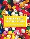 Perler Bead Pattern Paper: Large offset pattern paper specifically for perler, fuse, artkal, melty, fusible, nabbi, qixel, and pixel craft bead designs.