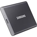 SAMSUNG SSD T7 1TB Portable External SSD, Up to USB 3.2 Gen 2, Reliable Storage for Gaming, Students, Professionals, Grey